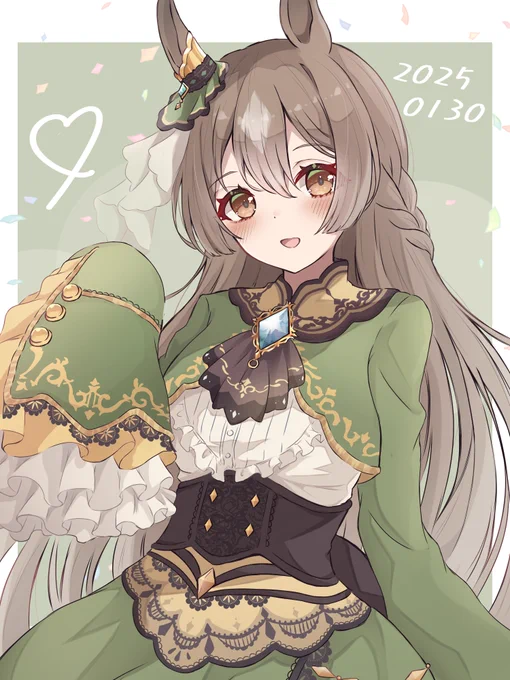 ダイヤちゃん誕生日おめでとう〜〜!!#サトノダイヤモンド生誕祭2025 