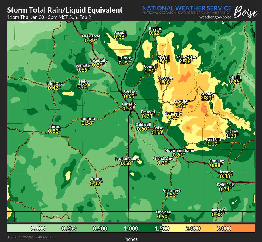NWS Boise tweet media