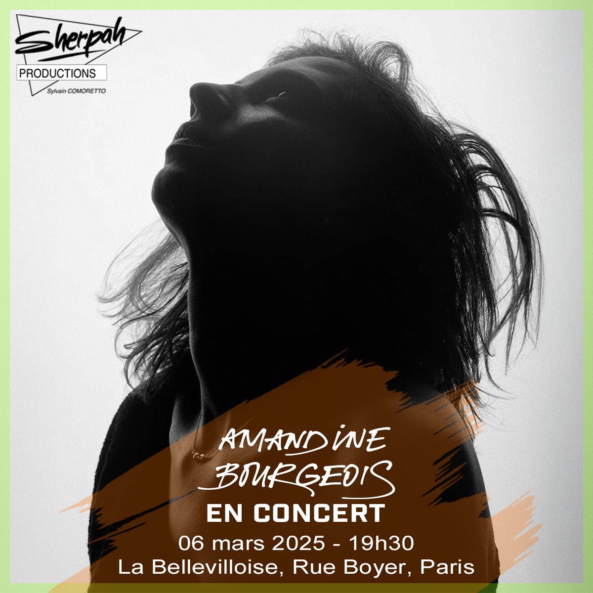 Concert le 6 mars ! Réservez vos places ici : billetweb.fr/amandine-bourg…