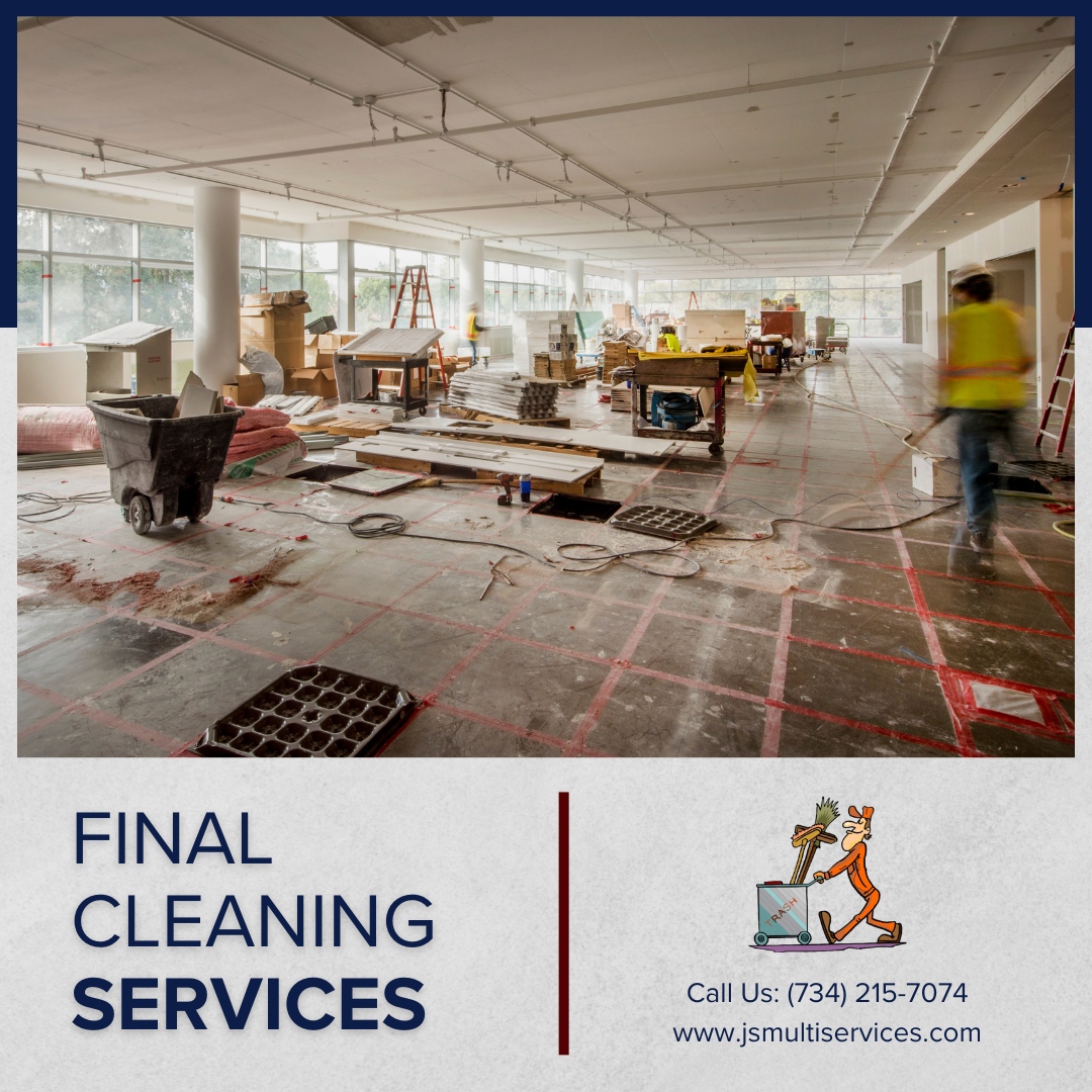 JsMultiServLLC's tweet image. Transform your space with our professional Final Cleaning Services! Whether it’s for a new build, renovation, or pre-sale, our team ensures every corner sparkles. Trust us to leave your property spotless and ready for its next chapter. #FinalCleaning #CleanSpace #HomeRefresh