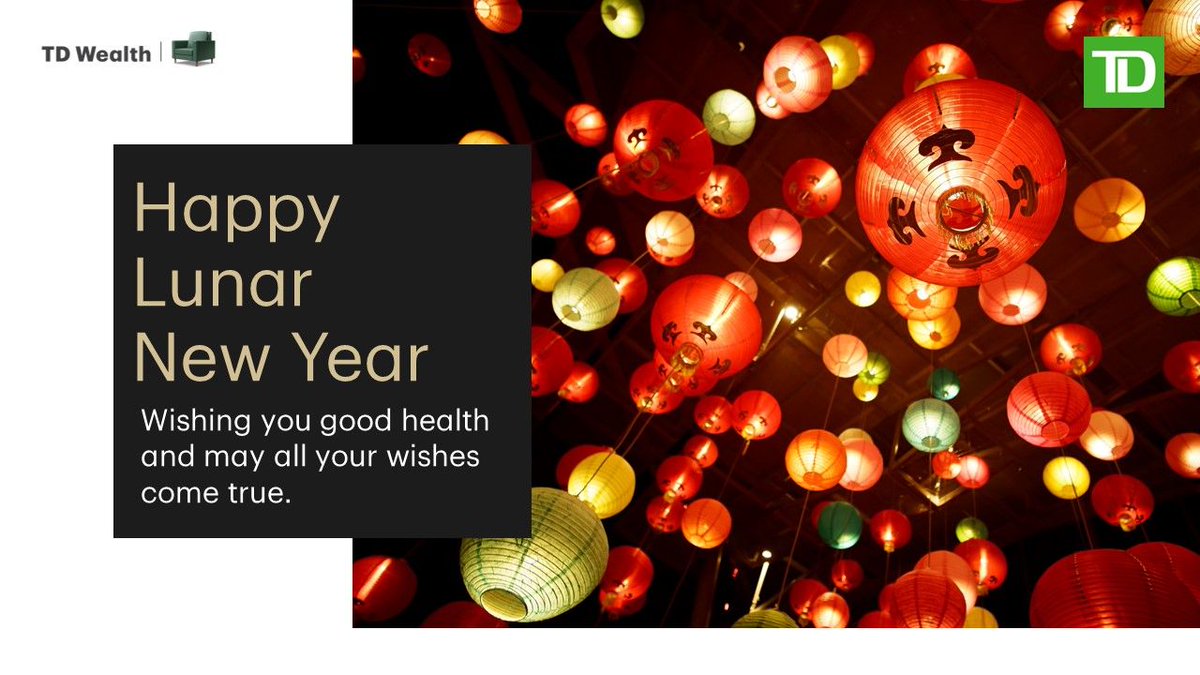 JReaume_TD's tweet photo. Happy Lunar New Year!
It's the year of the snake, which encourages us to think deeply and plan strategically. The snake represents wisdom, intuition &amp; transformation - sounds promising. 
Wishing you health and happiness this year! https://t.co/9EfYBlIEUg