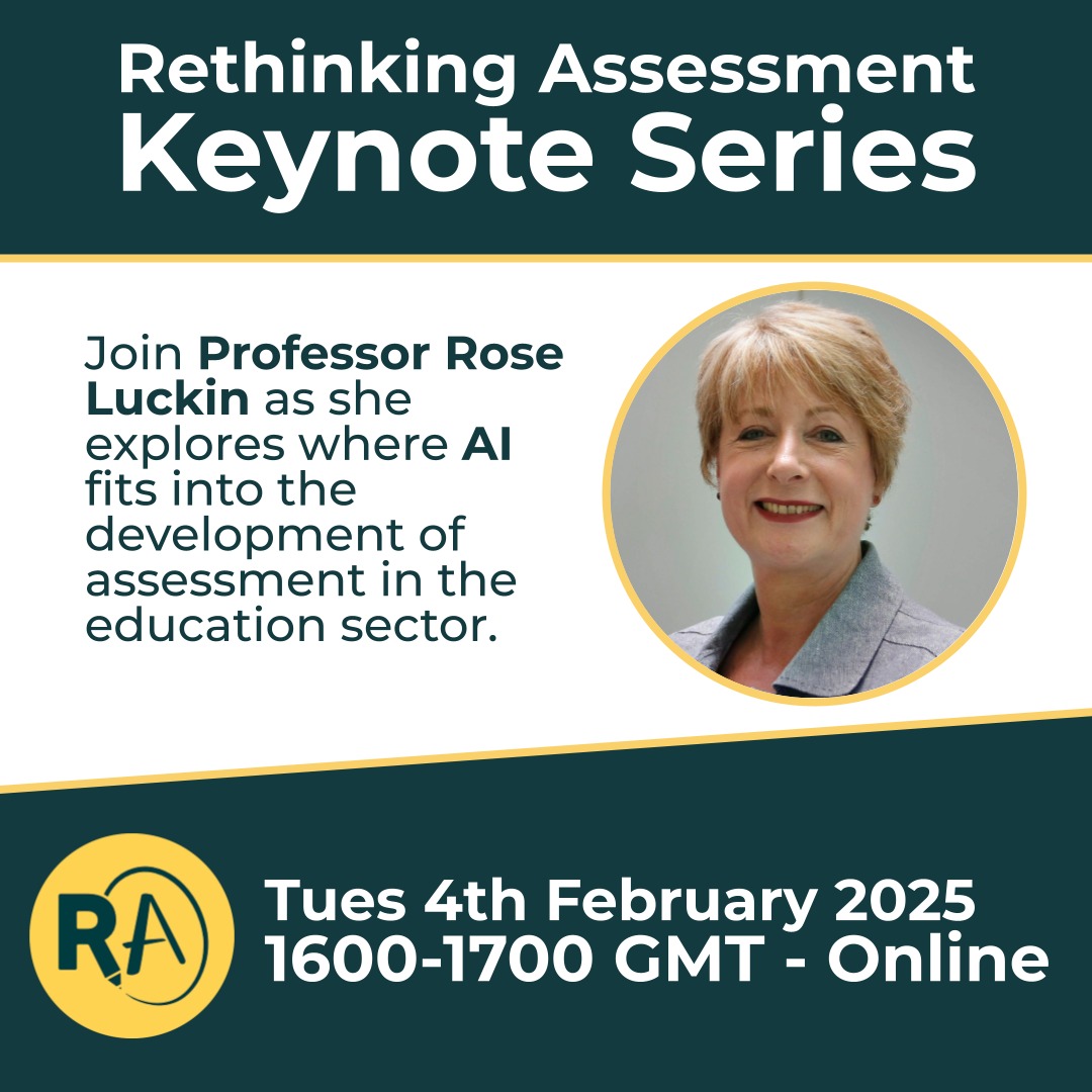 Rethinking Assessment (@rethinkassessmt) on Twitter photo Packed house for Rose Luckin <a href="/Knowldgillusion/">Rose Luckin's EDUCATE Ventures | AI for Education</a> at the recent Next Generation Assessment Conference. Hear Rose again at our upcoming FREE Keynote Event where she will discuss AI in Assessment!
NEXT TUESDAY 4th February 1600-1700 GMT
Limited spaces left!
👉 bit.ly/3Zt3eQm Packed house for Rose Luckin <a href="/Knowldgillusion/">Rose Luckin's EDUCATE Ventures | AI for Education</a> at the recent Next Generation Assessment Conference. Hear Rose again at our upcoming FREE Keynote Event where she will discuss AI in Assessment!
NEXT TUESDAY 4th February 1600-1700 GMT
Limited spaces left!
👉 bit.ly/3Zt3eQm