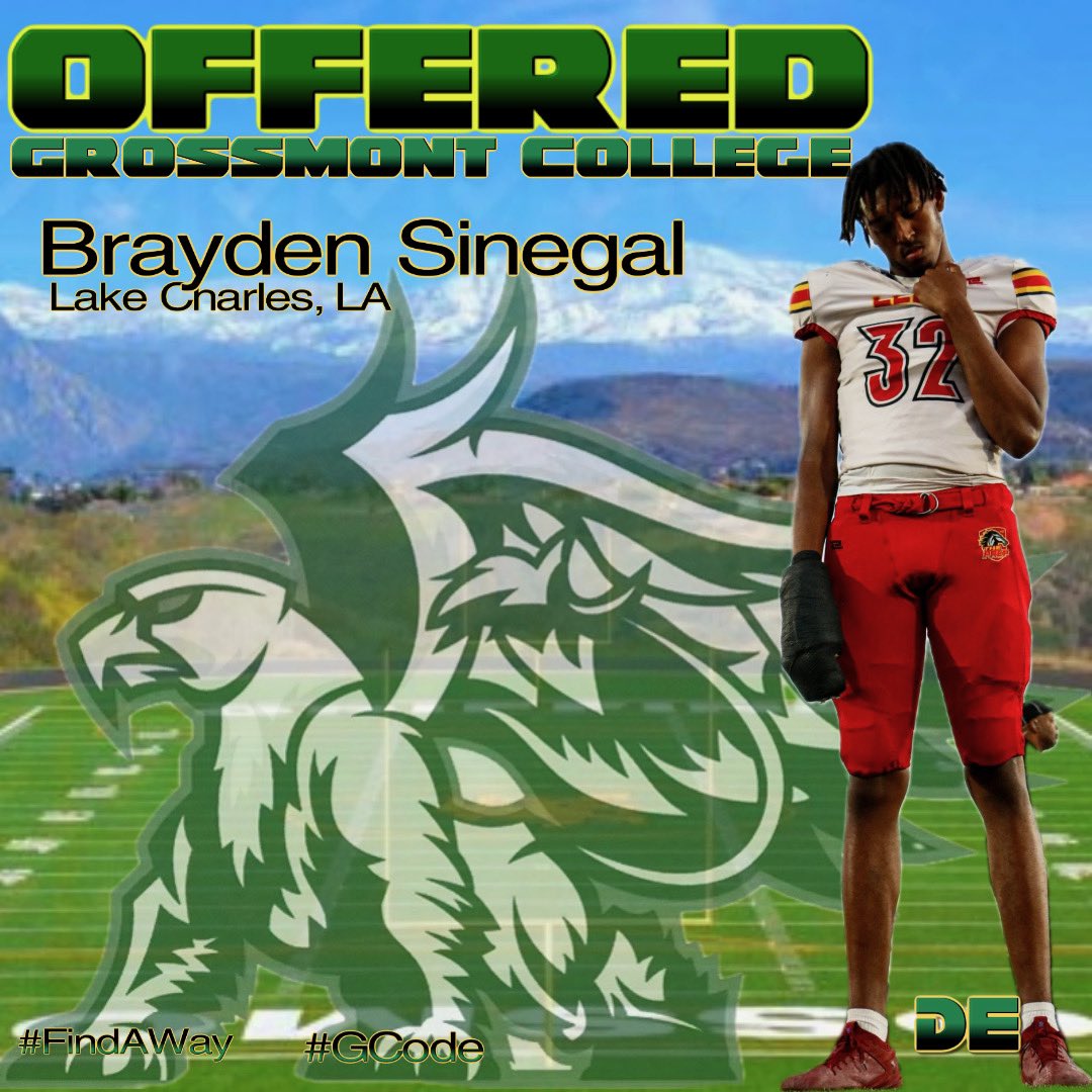 Brayden Sinegal (@bsinegal1) on Twitter photo Thank you <a href="/djHeartAttak/">Coach Rob Johnson</a> for the ⭕️ffer!
<a href="/GhouseGriffinFB/">Grossmont Griffins Football</a> #Moretocome #TrustTheProcess <a href="/VolStarlard_1/">Gabriel Starlard II (Coach Gabe)</a> <a href="/CoachFranklin9/">Erick</a> <a href="/CoachSwerv23/">Ervin Williams</a> Thank you <a href="/djHeartAttak/">Coach Rob Johnson</a> for the ⭕️ffer!
<a href="/GhouseGriffinFB/">Grossmont Griffins Football</a> #Moretocome #TrustTheProcess <a href="/VolStarlard_1/">Gabriel Starlard II (Coach Gabe)</a> <a href="/CoachFranklin9/">Erick</a> <a href="/CoachSwerv23/">Ervin Williams</a>
