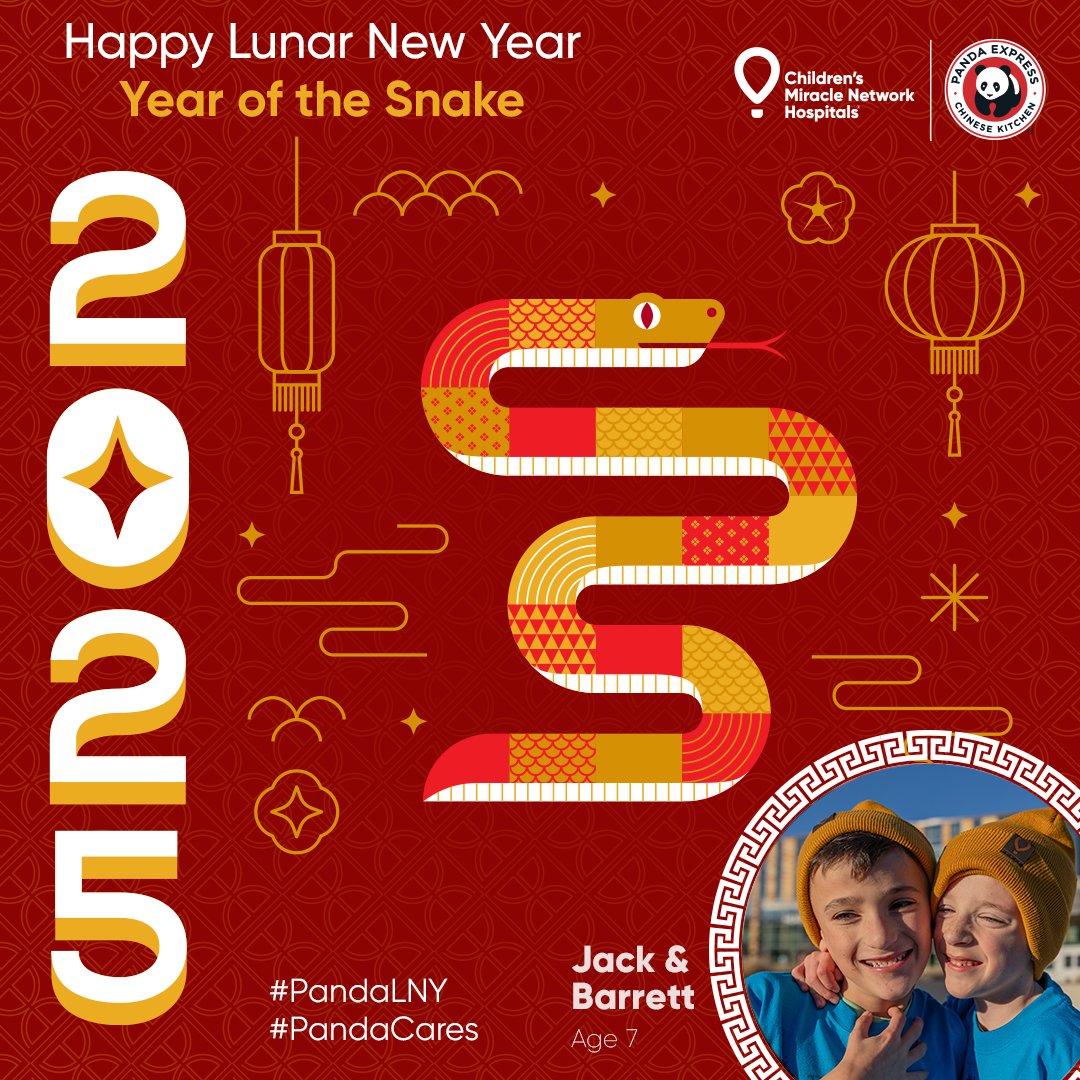 Children's Miracle Network Hospitals (@cmnhospitals) on Twitter photo 🐍 As we join our friends at <a href="/PandaExpress/">Panda Express</a> in celebrating the Lunar New Year, we want to recognize the incredible $18 million of support provided in 2024, which will impact our member hospitals and patient families for years to come. #changekidshealth #pandacares #pandalny 🐍 As we join our friends at <a href="/PandaExpress/">Panda Express</a> in celebrating the Lunar New Year, we want to recognize the incredible $18 million of support provided in 2024, which will impact our member hospitals and patient families for years to come. #changekidshealth #pandacares #pandalny