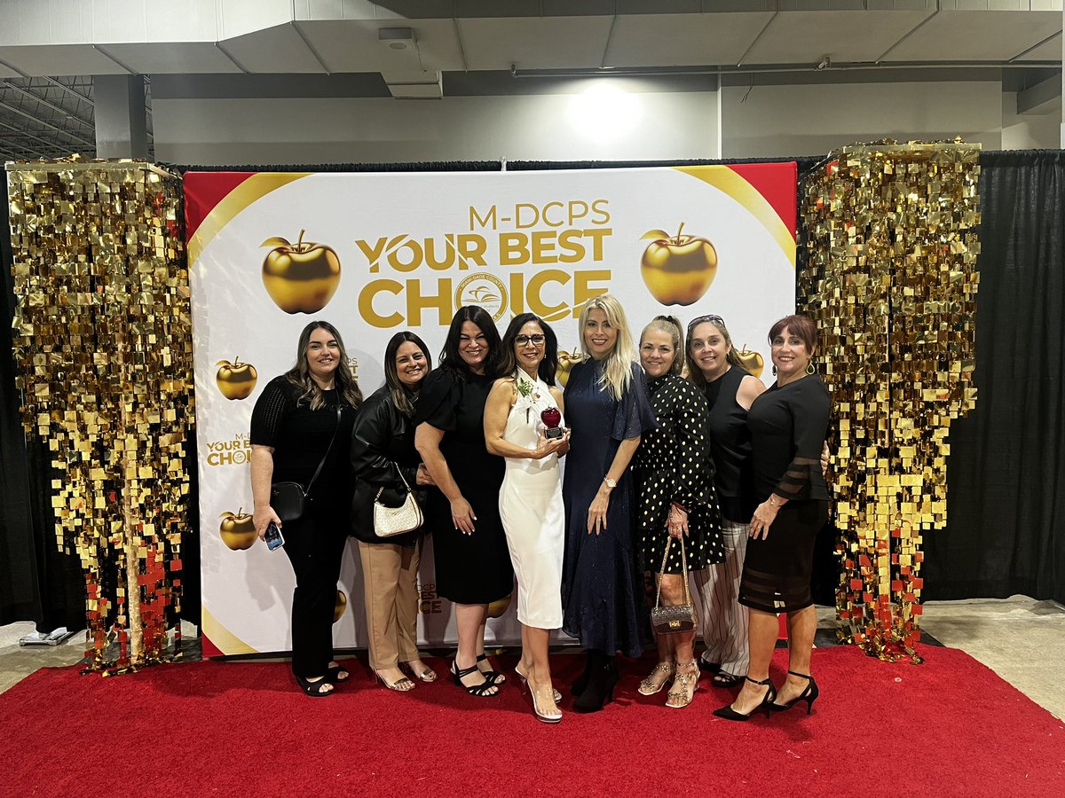 FlagamiElementarySch (@flagamischool) on Twitter photo Congratulations to Flagami’s TOY and one of the CRO finalists, Ms. Clara Kusnir!! Truly deserved!
#YourBestChoiceMDCPS <a href="/SuptDotres/">Jose L. Dotres, Ed.D.</a> <a href="/MDCPSCentral/">Central Region</a> <a href="/MsSwainCRO/">MsSwain_CRO</a> Congratulations to Flagami’s TOY and one of the CRO finalists, Ms. Clara Kusnir!! Truly deserved!
#YourBestChoiceMDCPS <a href="/SuptDotres/">Jose L. Dotres, Ed.D.</a> <a href="/MDCPSCentral/">Central Region</a> <a href="/MsSwainCRO/">MsSwain_CRO</a>