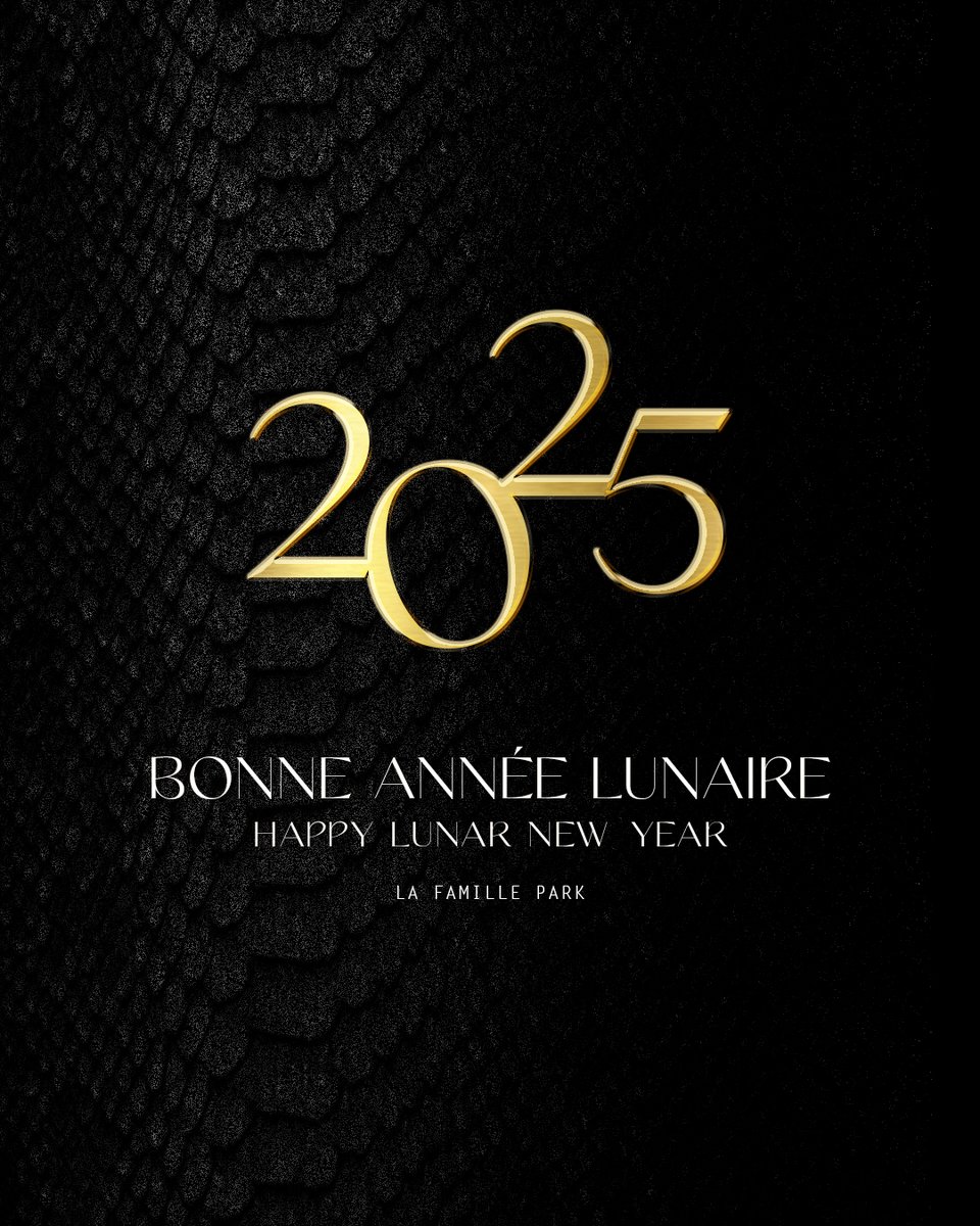 Nous vous souhaitons une année remplie de succés, prosperité et santé. Wishing you health, prosperity and success 🐍 #yearofthesnake 🐍