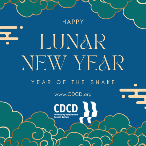 CDCDurham's tweet image. Today is the beginning of Lunar New Year or Spring Festival.
Happy Lunar New Year to all who are celebrating from your friends at CDCD. May the Year of the Snake bring you new opportunities &amp;amp; the fulfillment of your dreams. Enjoy the festivities! 🎊

#CDCD #LunarNewYear2025