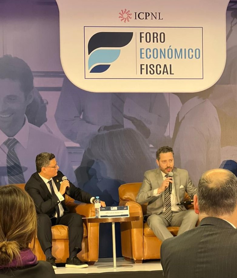 Hoy participé en el Foro Económico Fiscal 2025 del ICPNL, abordando el uso de IA en fiscalización, comercio exterior y la importancia de controles internos, así como la prisión preventiva oficiosa en materia fiscal. Gran evento con expertos y temas clave