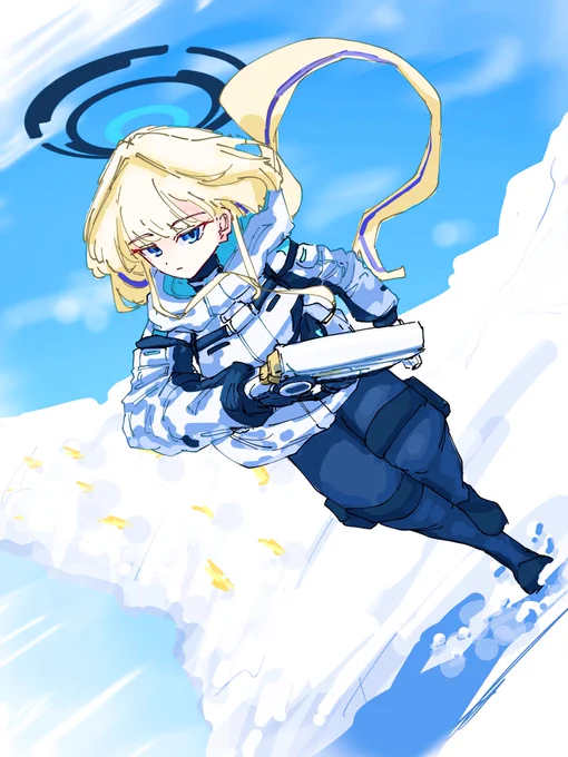 新しい衣装のトキいいよね #ブルアカ 