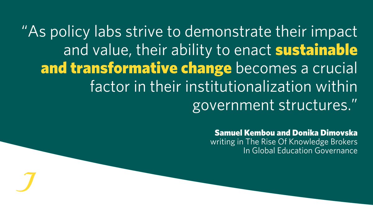 Just launched! 📖 Our latest publication reflects the Jacob Foundation's commitment to evidence-driven education reform. 

Learn how EdLabs are shaping the future of education.

Read the full chapter here 👉 jacobsfoundation.org/celebrating-th…

#Education #EdLabs #GlobalPolicy