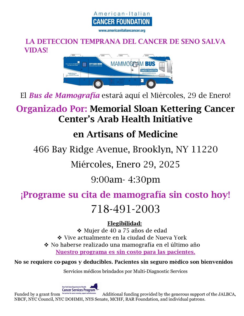 MSKCC Immigrant Health & Cancer Disparities Center tweet media
