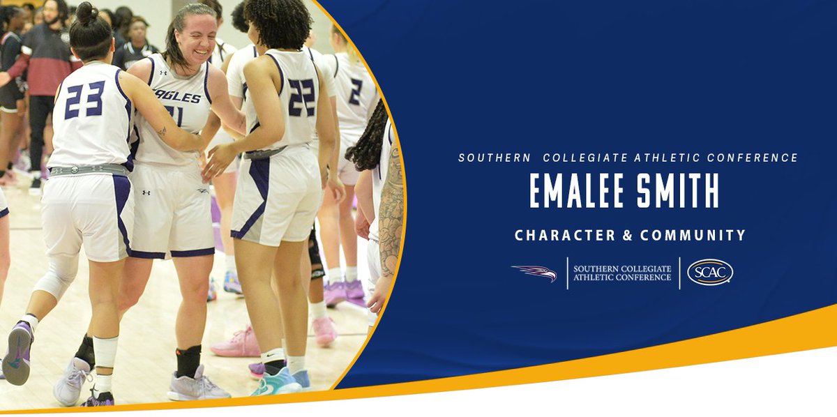 Congratulations to this week's #SCAC Character &amp; Community Female Student-Athlete of the Week, Emalee Smith of <a href="/UofOAthletics/">Ozarks Athletics</a>!🏀

📰| shorturl.at/OiigM 

#SCACPride | #SCACWbb | #WhyD3 | #d3hoops
