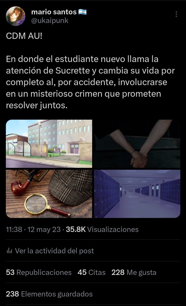 ukaipunk's tweet image. q opinan de un spinoff de este au con esta trama