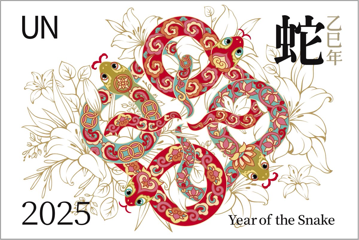 Happy #LunarNewYear! Today marks the beginning of the #YearOfTheSnake in  the Chinese zodiac🐍 Known for its wisdom, intuition, and transformation,  the snake symbolizes resilience and renewal - qualities that inspire  progress and