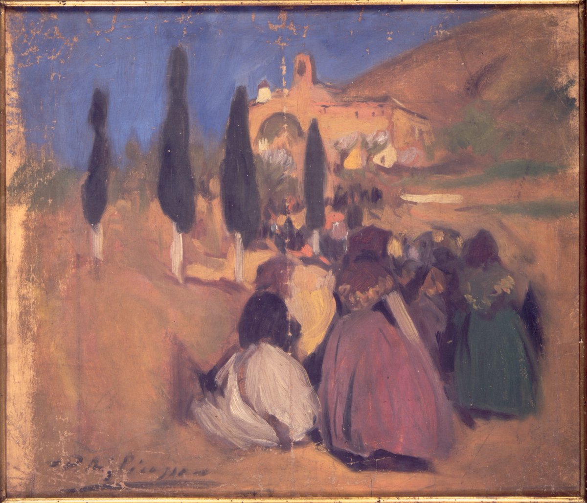A finals de gener de 1899, Picasso tornava a Barcelona després de passar 8 mesos a Horta de St Joan. Havia arribat malalt i marxava ple de força per iniciar l'aventura de ser el pintor més important del segle XX.
"Tot el que sé ho he après a Horta"