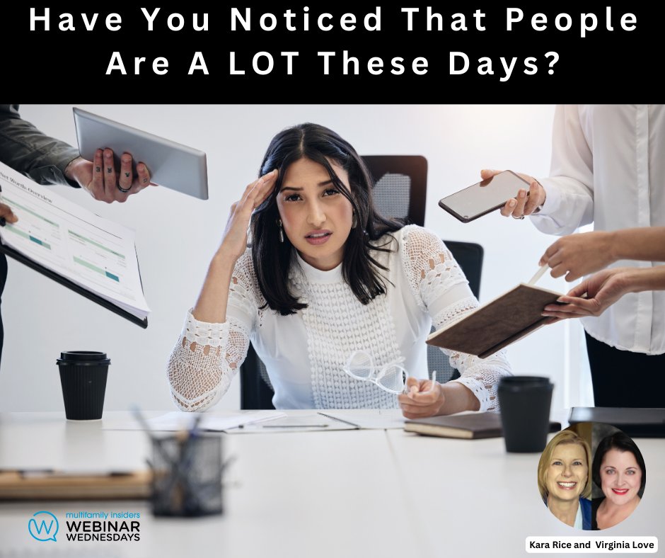 brentwilliams2's tweet image. n this session, Kara and Virginia will put today’s high-stress work environment into perspective by leveraging the most recent data on multifamily customer and associate satisfaction. Register here: multifamilyinsiders.com/shop-multifami… #WebinarWednesdays #MultifamiyInsiders @goswiftbunny