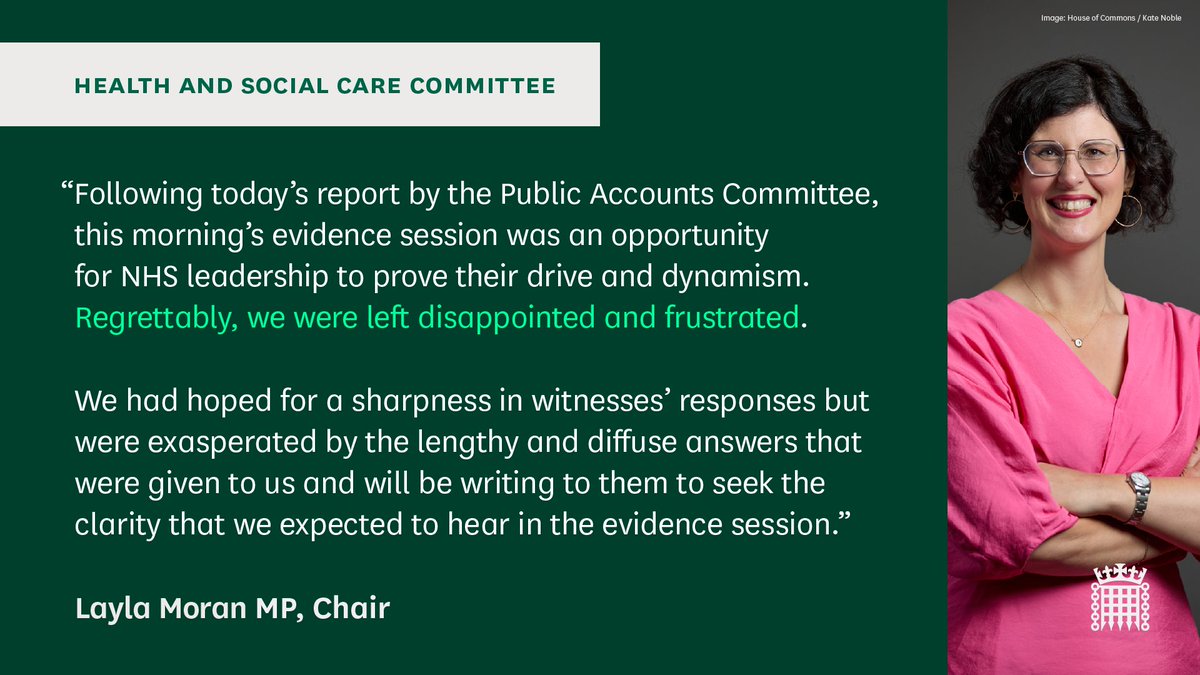 Health and Social Care Committee (@commonshealth) on Twitter photo The view from our Chair, <a href="/LaylaMoran/">Layla Moran 🔶🕊️</a> , following our public evidence session questioning <a href="/NHSEngland/">NHS England</a> 👇 The view from our Chair, <a href="/LaylaMoran/">Layla Moran 🔶🕊️</a> , following our public evidence session questioning <a href="/NHSEngland/">NHS England</a> 👇