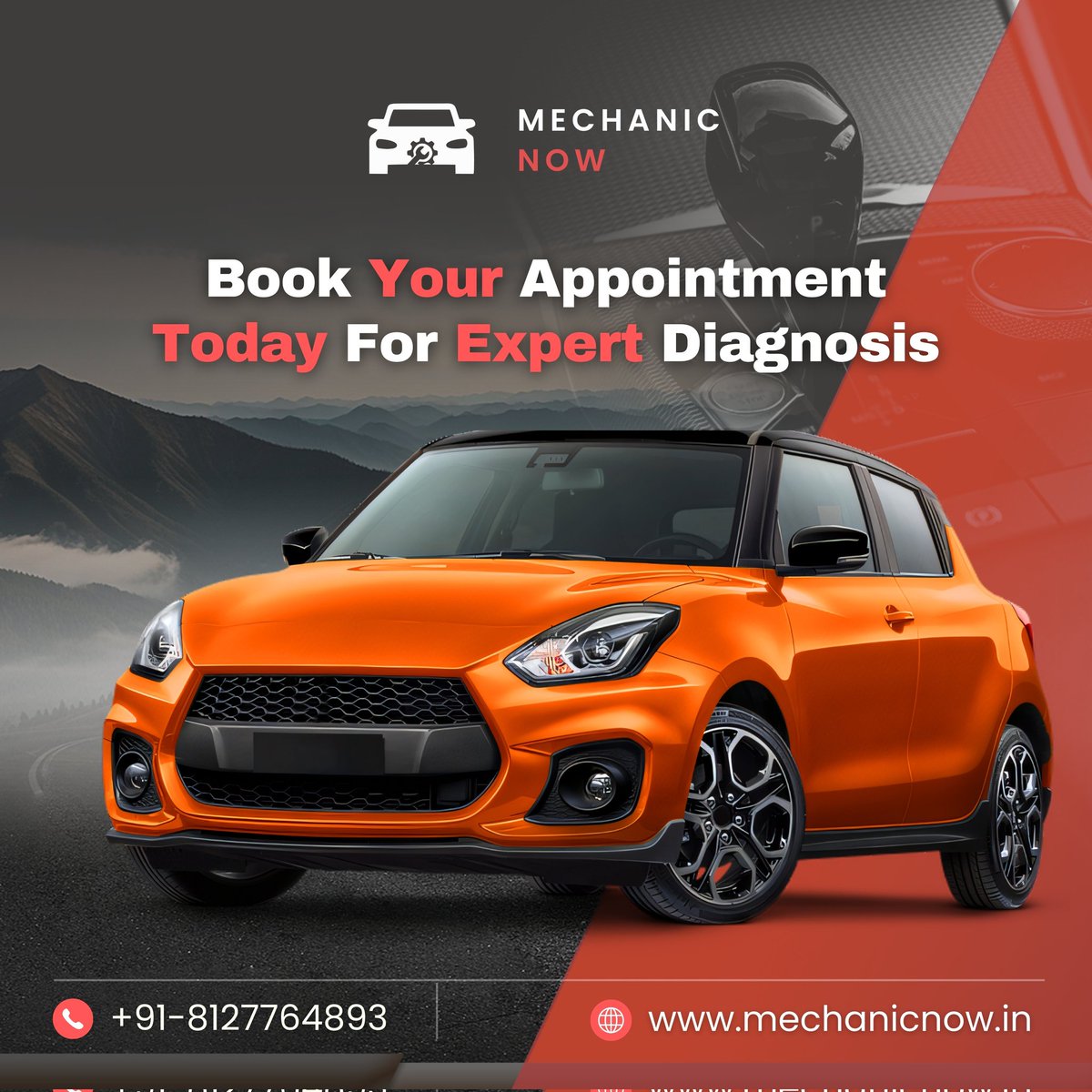 mechanic_now's tweet image. Don’t ignore the signs! Your car might be telling you it needs care. 

✔️ Unusual noises?
✔️ Warning lights on?
✔️ Strange vibrations?
✔️ Decreased fuel efficiency?

Get it checked before it’s too late! Book your service today. 

#CarCare #AutoMaintenance #AutoCareSolutions