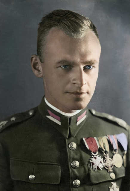 rangl_david's tweet photo. Witold Pilecki 🇵🇱🎖️ - Dobrovolně v Osvětimi 

Hrdinství má mnoho podob, jedna z nich je život Witolda Pileckého, který se mimo jiné nechal dobrovolně zavřít do koncentračního tábora Osvětim, aby mohl předat světu zprávu o zvěrstvech nacistů.

🧵👇

za ♻️retweet♻️ díky