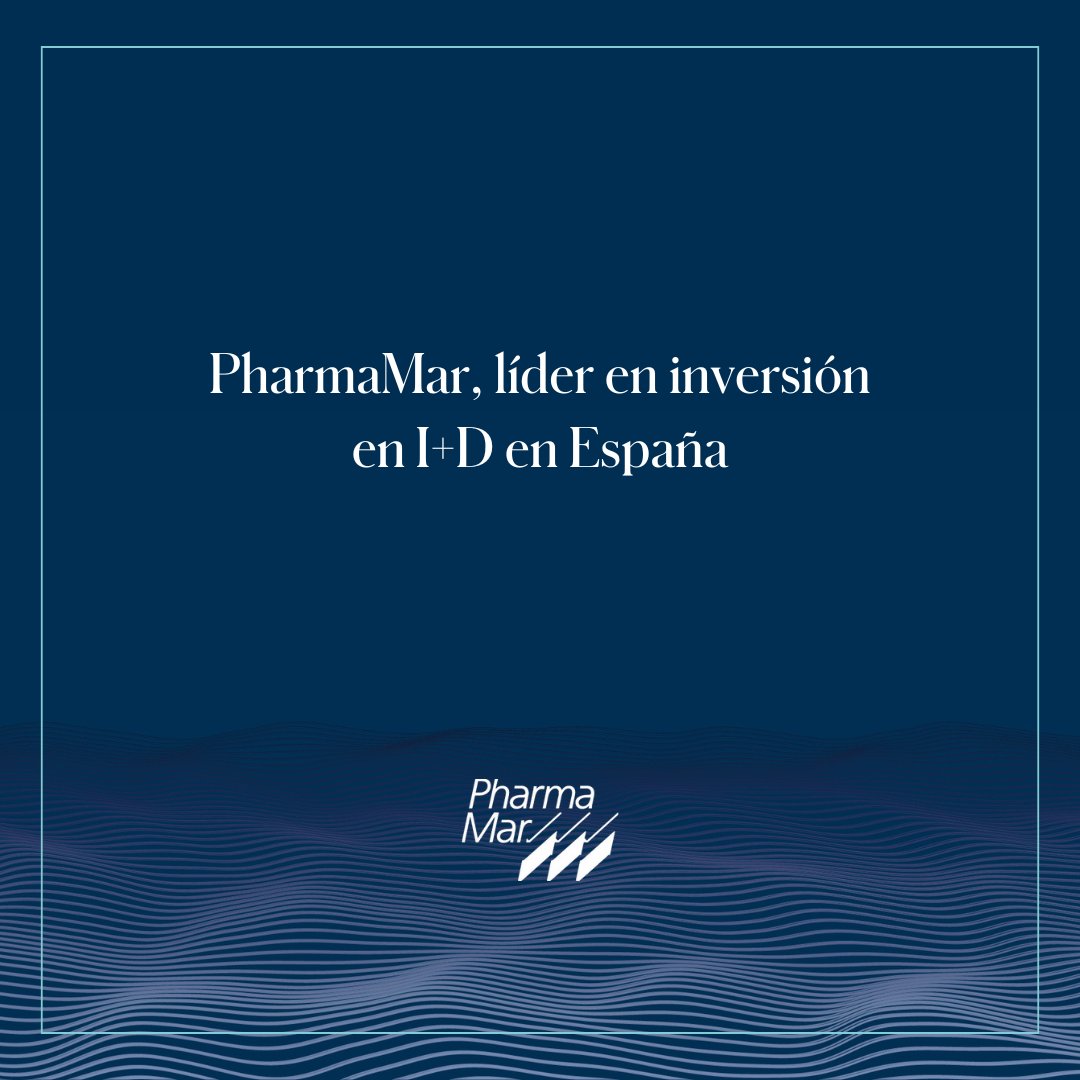PhrmMar's tweet image. Un año más, somos la empresa española que más invierte en investigación y desarrollo en relación a sus ventas, destinando el 61,3% de nuestros ingresos a esta actividad, según el informe The 2024 EU Industrial R&amp;amp;D Investment Scoreboard.​

📊 También ocupamos la segunda posición…