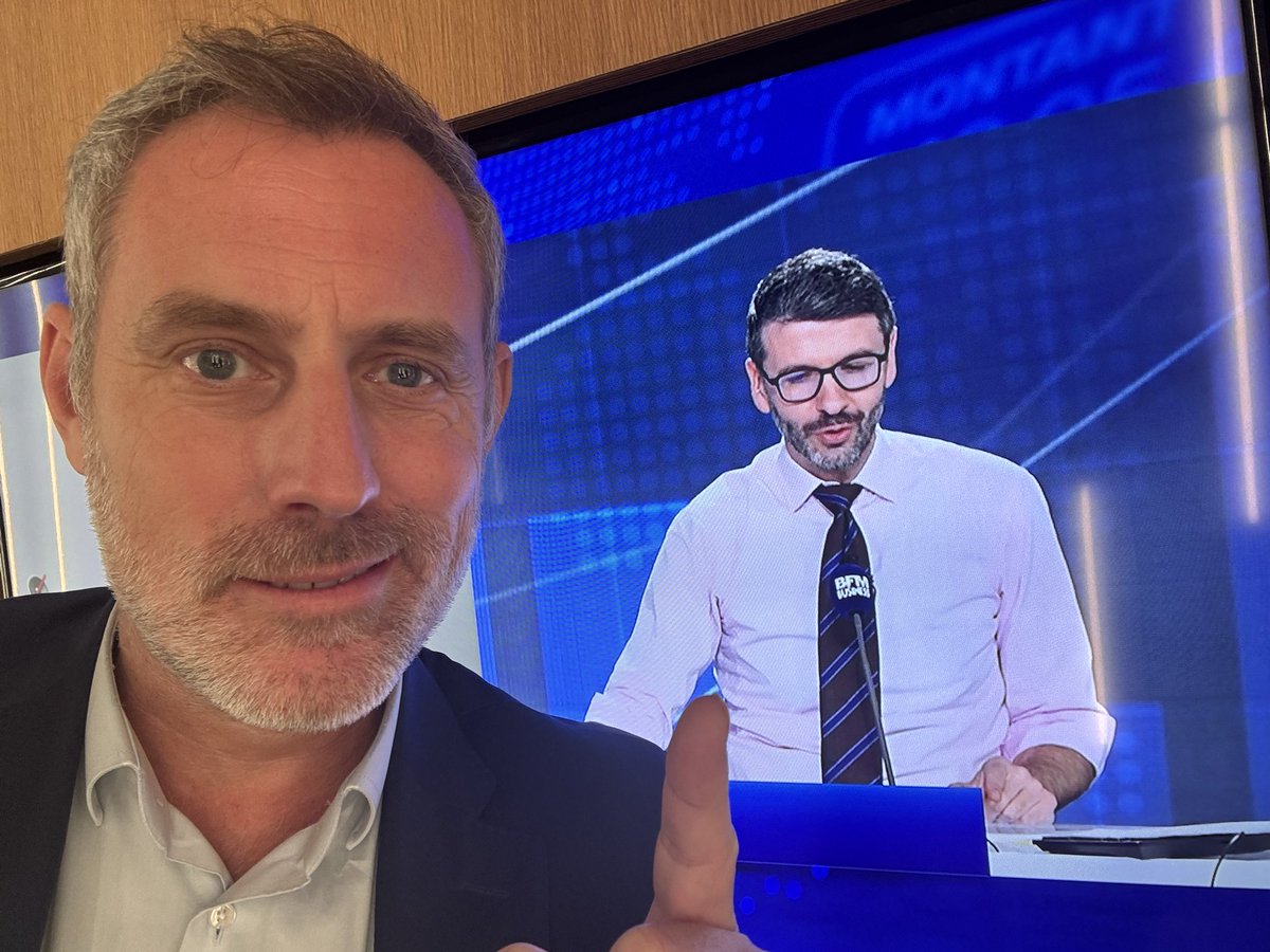 Je vous retrouve dans 20 minutes sur <a href="/bfmbusiness/">BFM Business</a> dans <a href="/BFMBourse/">BFM Bourse</a> pour le « Bullshitomètre » avec le fringuant <a href="/GuillSommerer/">Guillaume SOMMERER</a> !!! Aujourd’hui on parle valeurs technologiques US!

#investissement #AI #DeepSeek