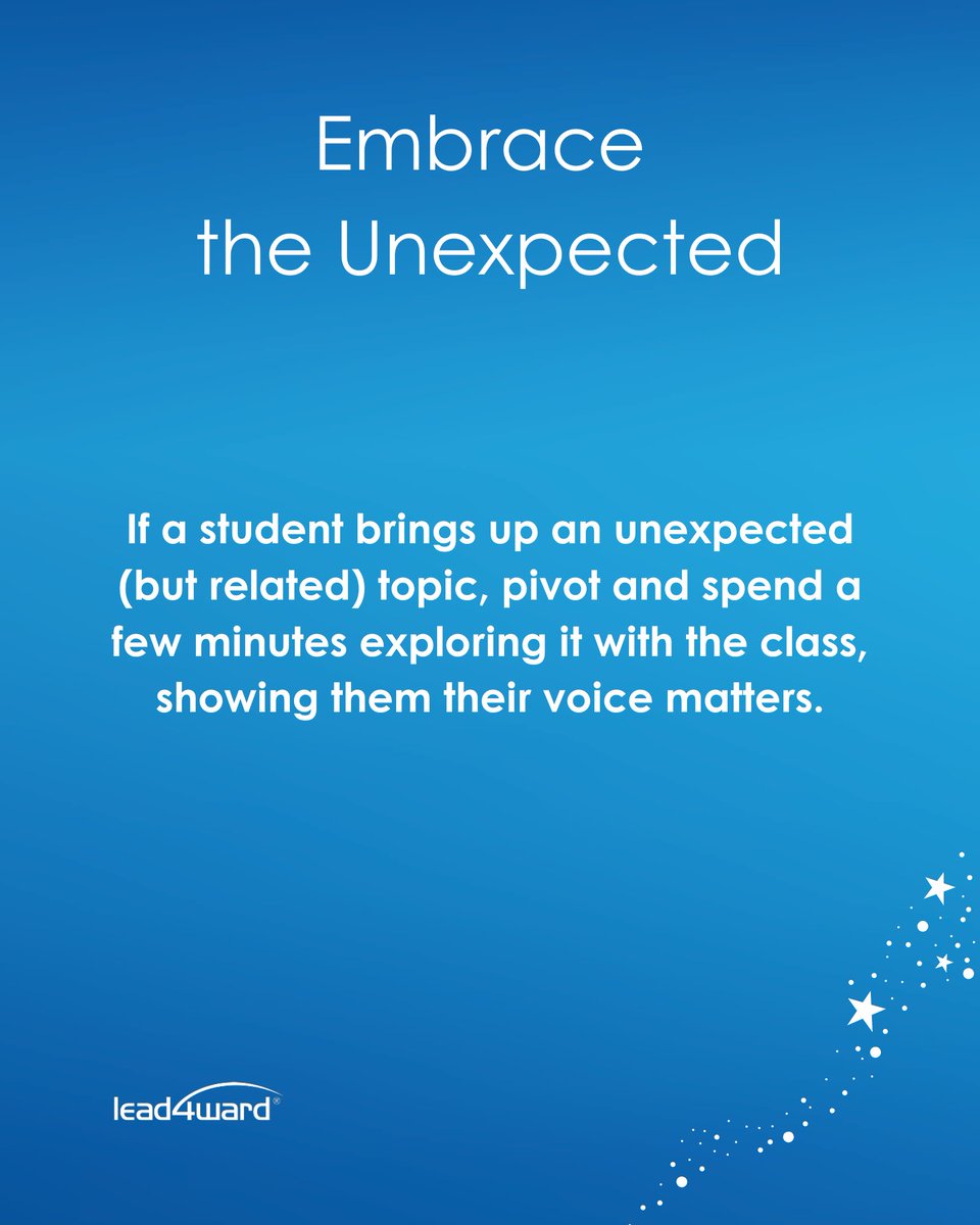 lead4ward's tweet image. The most valuable thing a teacher can do is believe in their students, even before they believe in themselves. Connection inspires belief, and belief inspires students. 

#highqualityinstruction #instructionbestpractices #educators #teachertipsandtricks #lead4ward