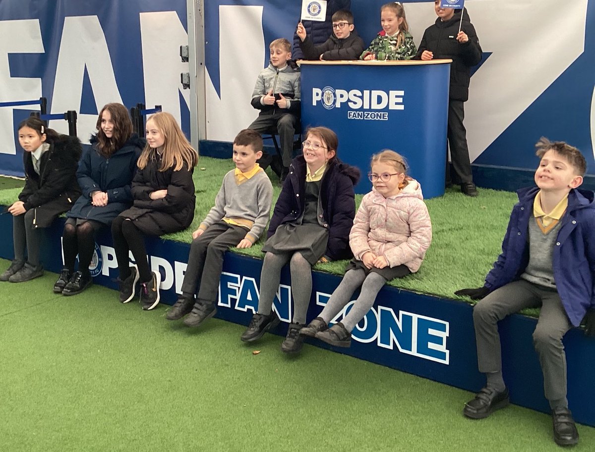 Huge congratulations to our new Mini Police Cadets who were enrolled today at Stockport County. We look forward to working with our Junior School &amp; GMP to help promote community safety. We were very proud of our Cadets today! 😊@CheadleRCJnr