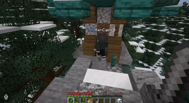 HannahHaizie's tweet photo. can't believe me and cain recreated that one scene from squid games https://t.co/cVAXcYMadh