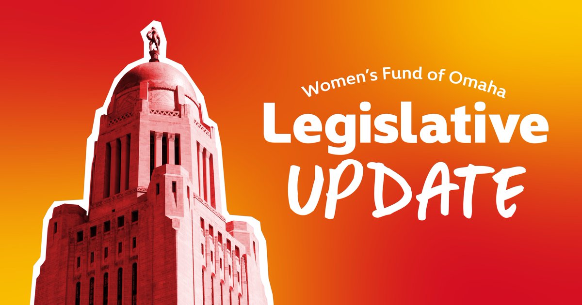 OmahaWomensFund's tweet photo. Our first legislative update of the 2025 #NEleg session is out. We're breaking down key bills that impact gender equity in Nebraska, sharing news of upcoming hearings and tips for how to advocate for effective policy. Get the the full update online now: https://t.co/J6ArMDu3Mf https://t.co/4ccjJ7DARI