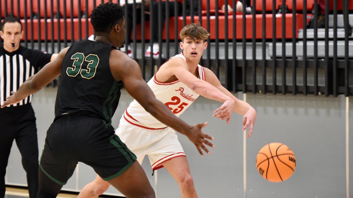 Big <a href="/PAC_Athletics/">Presidents’ Athletic Conference</a> men's basketball game tonight in Salvitti Family Gymnasium as the Presidents host Grove City (8pm).  

W&amp;J's full court defense has led to 13 wins thus far and sophomore forward Nathan Plotner anchors the Presidents' press.  

Plotner ranks 15th among all