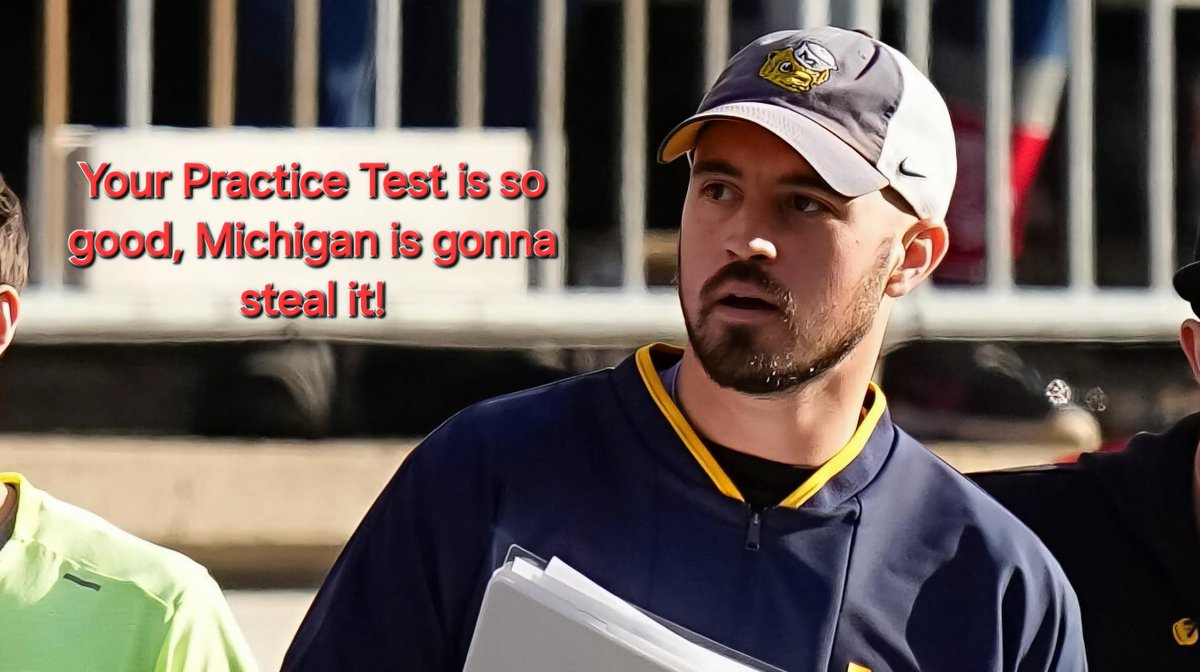 I guess my meme for telling my students that their Practice Test is all correct, is back to being relevant again.😁