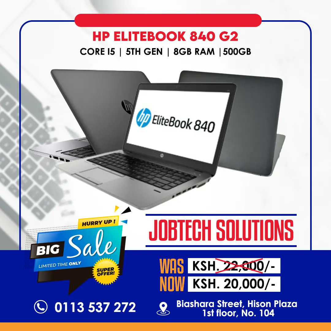 Jobiso2009's tweet image. We sell laptops at best prices.
0113537272

Kilimani