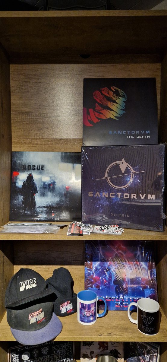 Here's a picture of my shelfs with release related stuff. Just wanted to share :)
Do you have something similar?