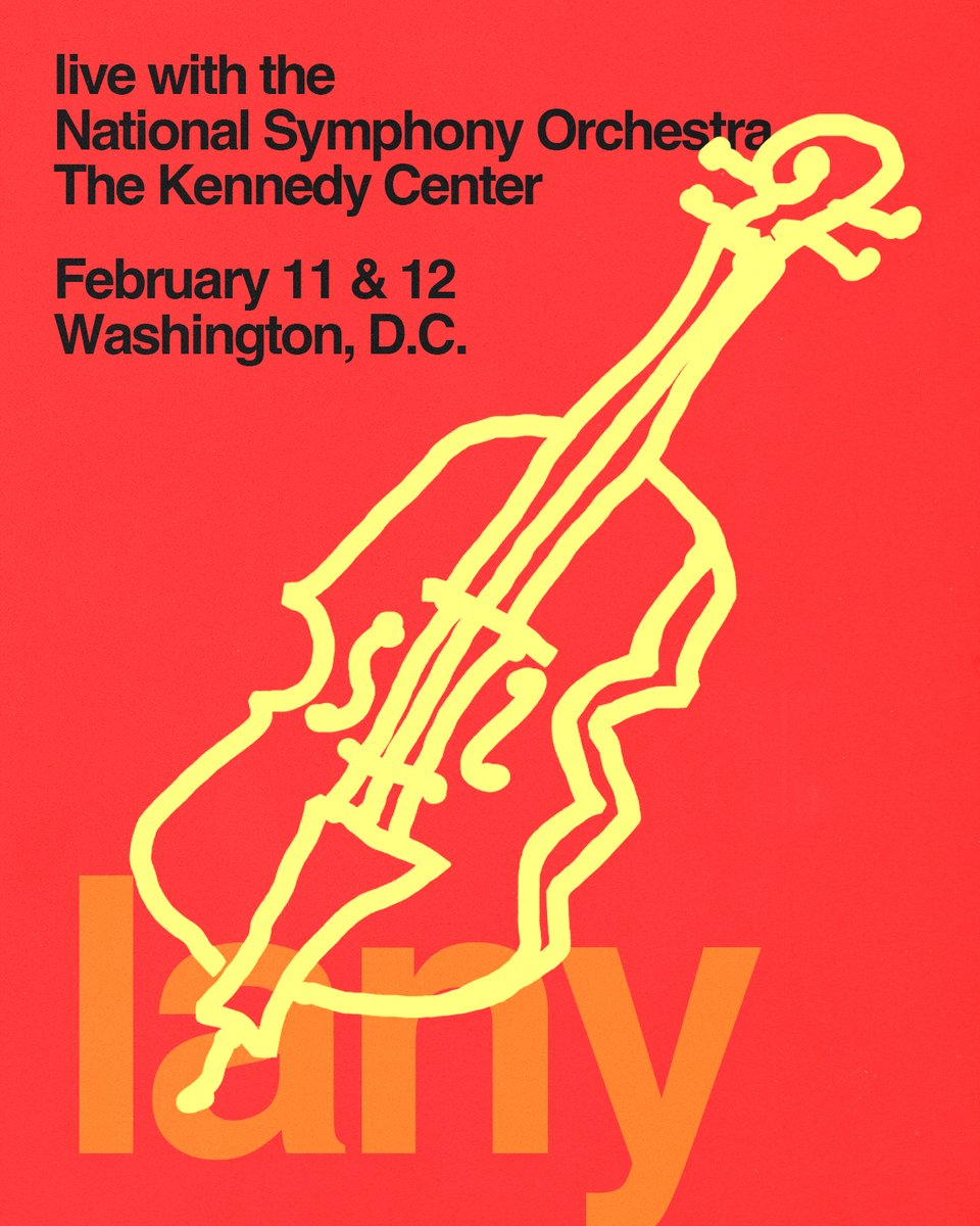 thisisLANY's tweet image. 2 nights in tuxedos - FEB 11 &amp;amp; 12 - at the @kencen in DC to play some lany songs backed by the national symphony orchestra w/ arrangements by @codyfry 🤵🤵‍♂️🎻
-
thisislany.com/tour