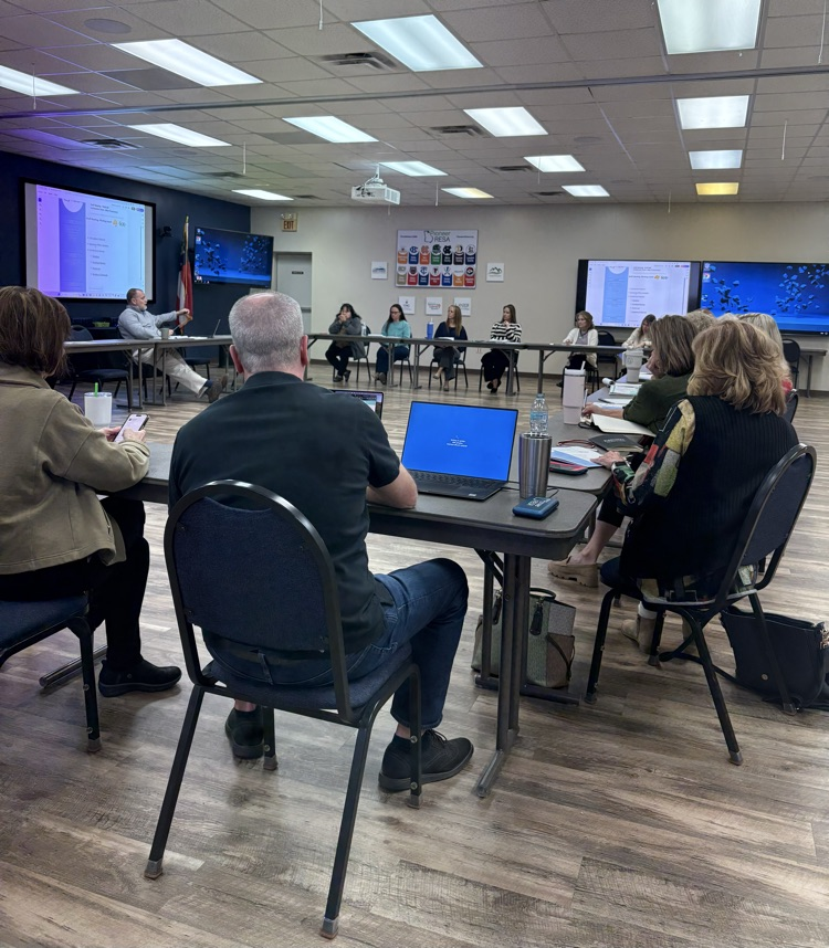 We are so grateful for our staff and consultants here at Pioneer RESA! #staffmeeting #dreambig