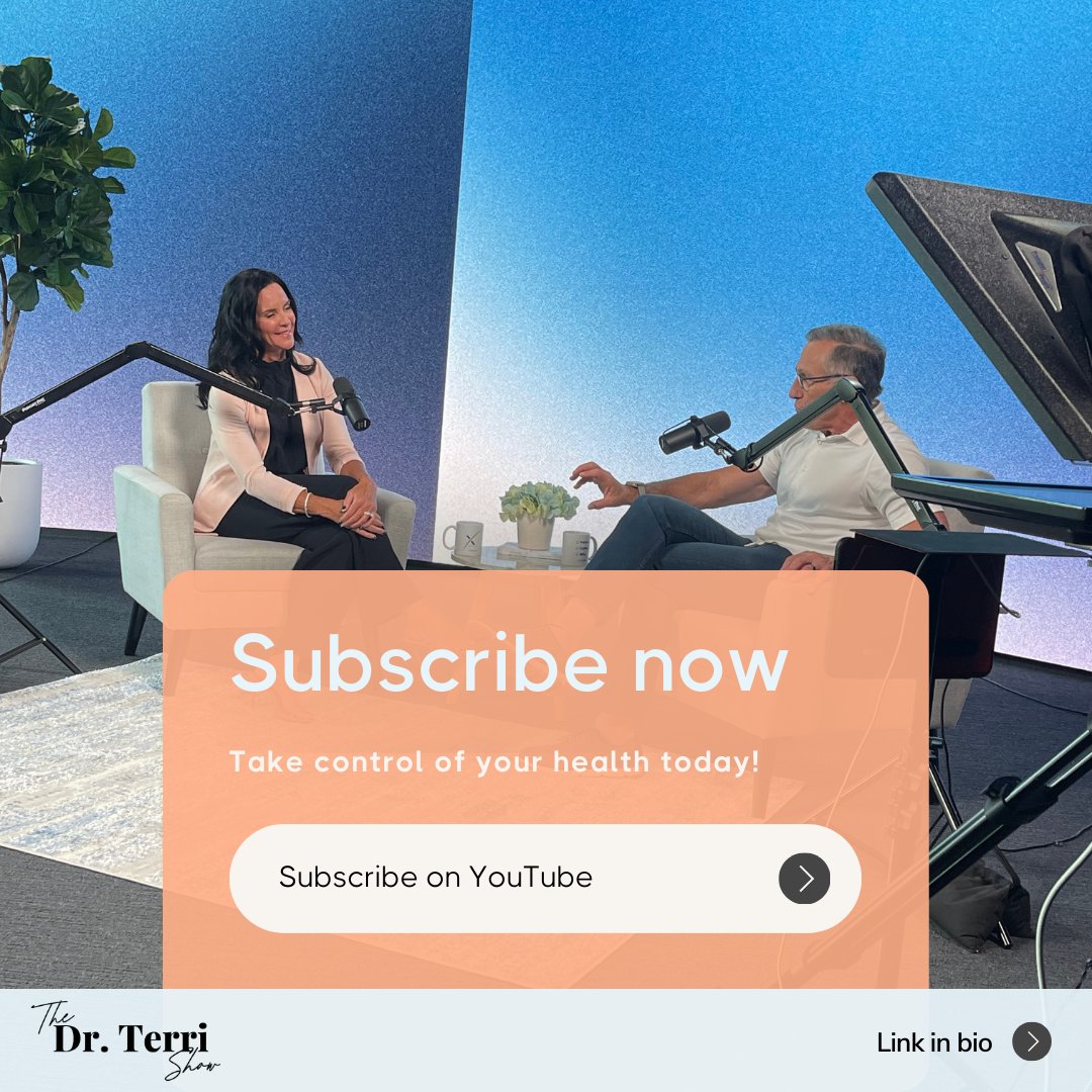 Want to take control of your health and feel your best? Hit that subscribe button and join me on The Dr. Terri Show for weekly tips, expert interviews, and a whole lot of inspiration! 

youtube.com/@TheDr.TerriSh…