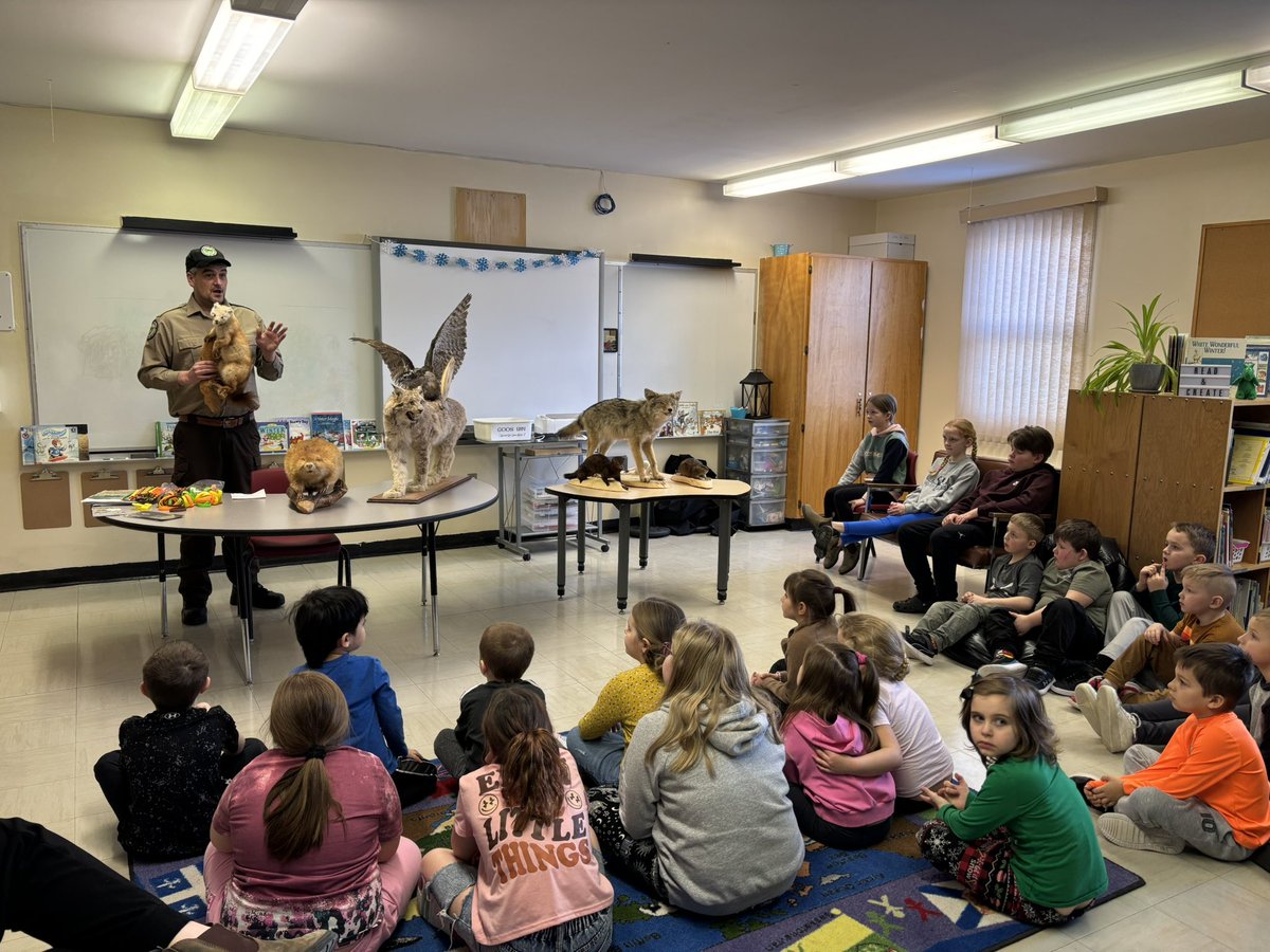 A big Thank You to Conservation Officer, Jamie Tizzard. Our students loved Wildlife Wednesday❤️
<a href="/NLSchoolsCA/">NLSchools</a>