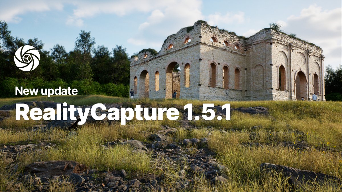 RealityCapture 1.5.1 is here! 🔄

This update includes bug fixes that improve your experience. Update today!

Release notes: bit.ly/3WFLTmN

#RealityCapture #Photogrammetry #3DScanning