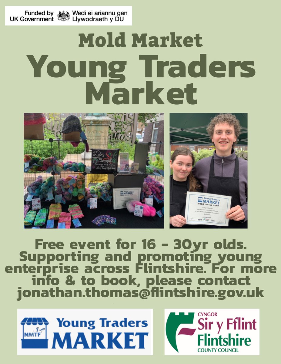 Flintshire Markets (@fcc_markets) on Twitter photo 👀👀
<a href="/FCC_SocialEnt/">Flintshire_Social_Enterprise</a> <a href="/Hoff_Coffi/">Gav Cass</a> <a href="/LYLMuk/">Love Your Local Market</a> <a href="/marketsmatter/">NMTF</a> <a href="/alunschool/">Alun School</a> <a href="/MaesGarmon/">Ysgol Maes Garmon</a> <a href="/NYCFlintshire/">NEWCIS Young Carers Flintshire</a> #ukspf #youngenterprise #savethehighstreet 👀👀
<a href="/FCC_SocialEnt/">Flintshire_Social_Enterprise</a> <a href="/Hoff_Coffi/">Gav Cass</a> <a href="/LYLMuk/">Love Your Local Market</a> <a href="/marketsmatter/">NMTF</a> <a href="/alunschool/">Alun School</a> <a href="/MaesGarmon/">Ysgol Maes Garmon</a> <a href="/NYCFlintshire/">NEWCIS Young Carers Flintshire</a> #ukspf #youngenterprise #savethehighstreet
