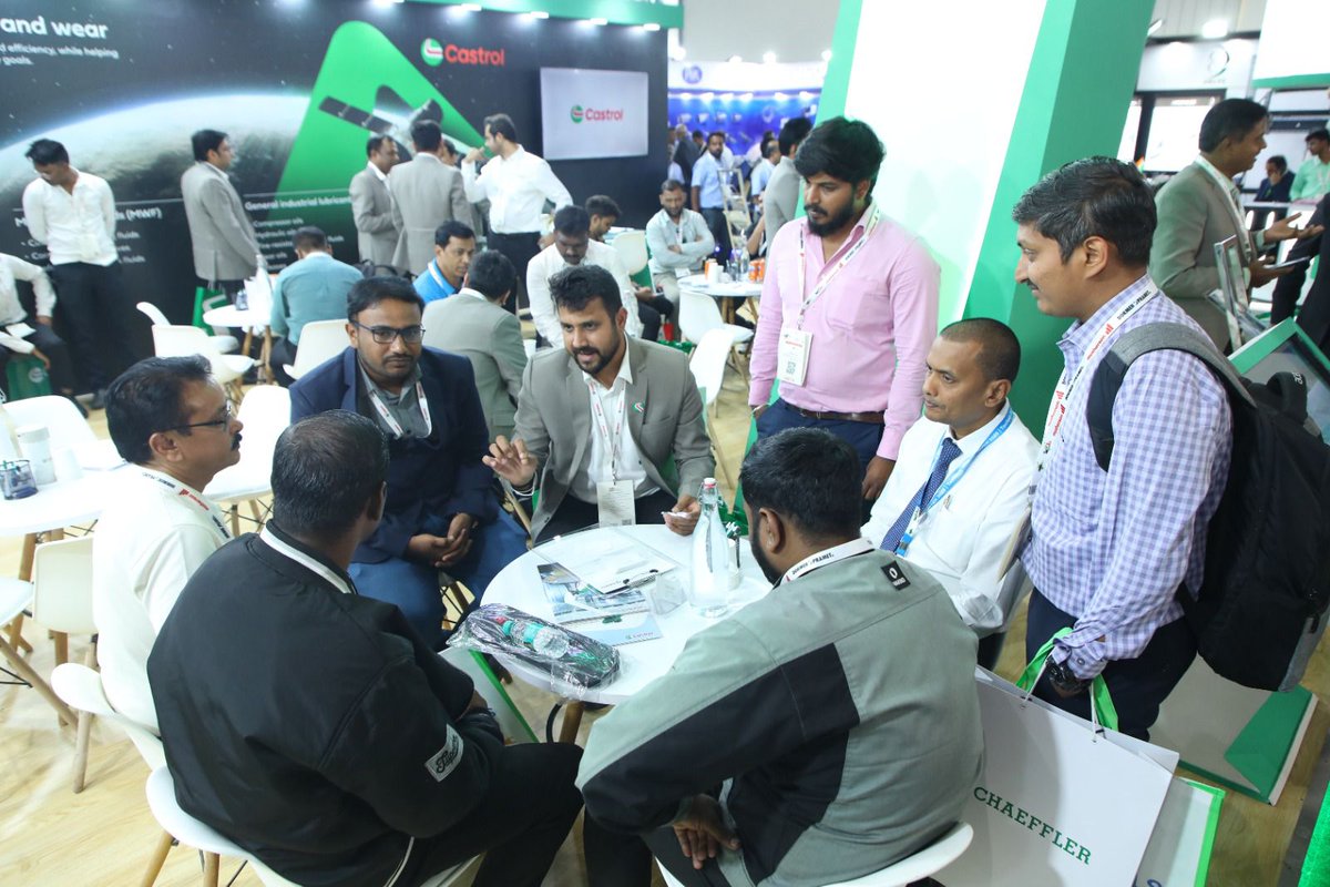Castrol India was thrilled to participate in IMTEX 2025, where we showcased our advanced lubricants designed to enhance machining efficiency and performance Castrol India was thrilled to participate in IMTEX 2025, where we showcased our advanced lubricants designed to enhance mac...
