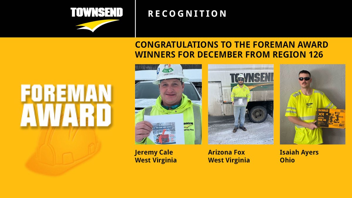 TownsendTreeSvc's tweet image. At Townsend Tree Service, #safety is not just a priority – it&apos;s our number one #corevalue. These individuals embody that spirit, and we&apos;re proud to have them as part of our #team.