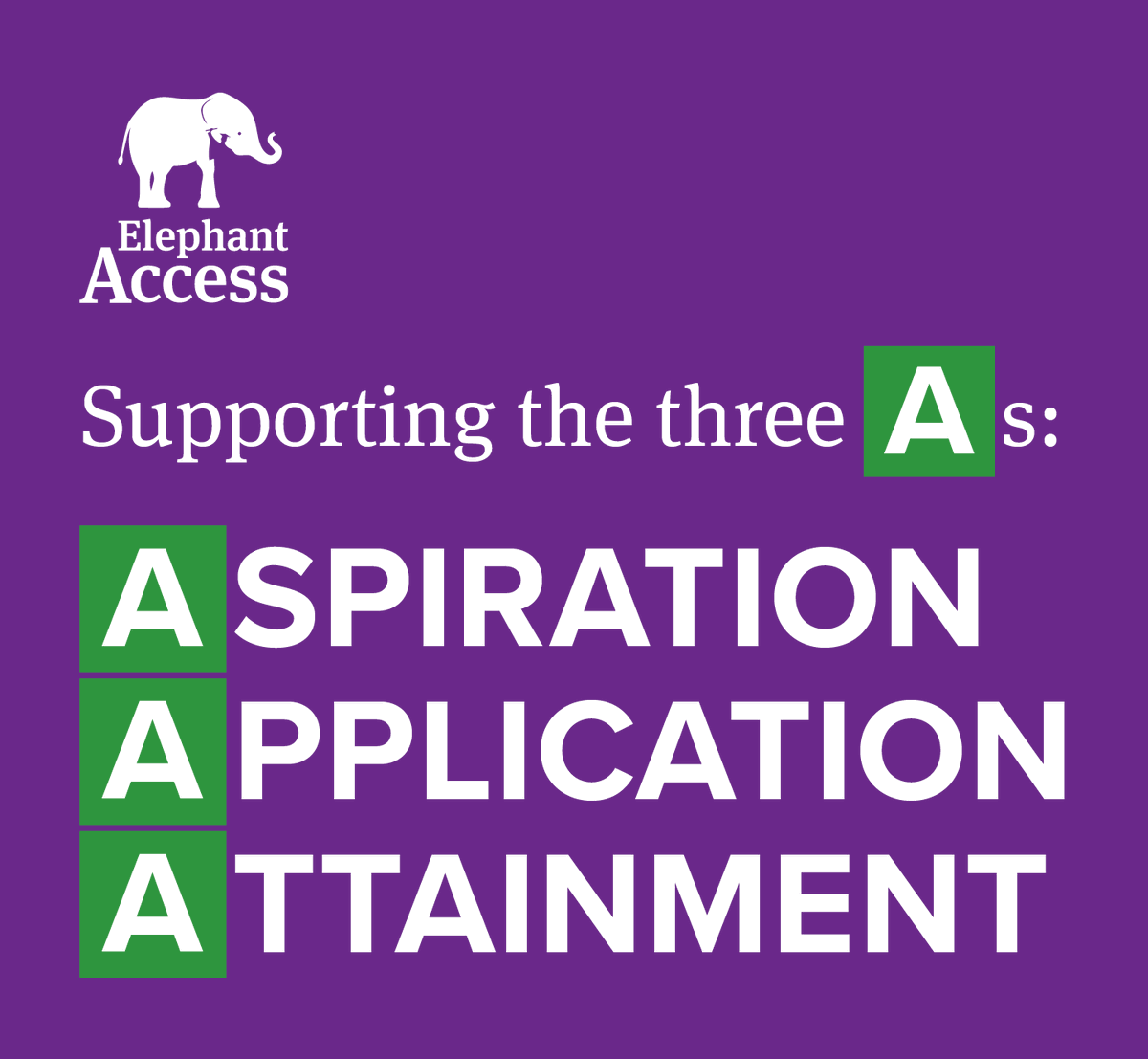 It's UCAS university application deadline! Wishing good luck and great outcomes for our Year 13 students. We are looking forward to hearing your success stories!  

Proud to support students from non-selective state schools in the three As: Aspiration, Attainment, Application.
