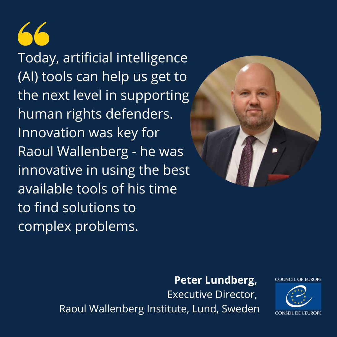 In the context of backsliding on fundamental values, history and facts are important. 
Learn more about #RaoulWallenberg and his fate and extraordinary deeds, saving thousands of Jewish people from the #Holocaust.
See how his work is still relevant today : go.coe.int/urtIa