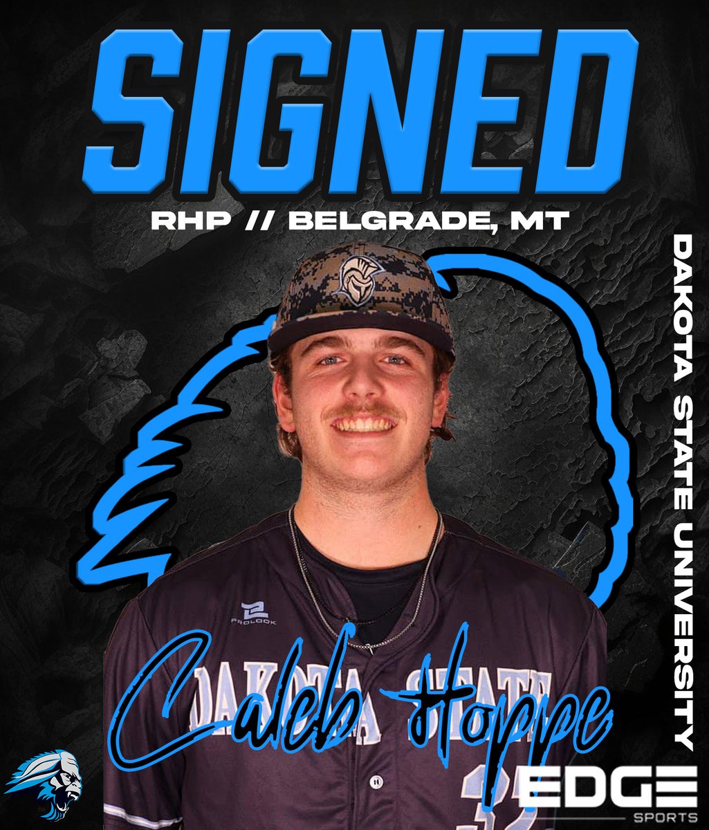 SQUATCH SIGNING presented by EDGE Sports. Please welcome Caleb Hoppe! Caleb is from Belgrade, MT, and is a redshirt freshman at <a href="/DakotaState/">Dakota State University</a>. 

You can find your <a href="/sprfshsasquatch/">Spearfish Sasquatch ⚾️</a>
merch here -&gt; spearfishsasquatch.myshopify.com/collections/all

@DSU_Trojans 
<a href="/DSU_Baseball_/">Dakota State University Baseball</a> 
<a href="/BelgradeBandits/">Belgrade Bandits</a> 
<a href="/ILBTweets/">Independence League</a>