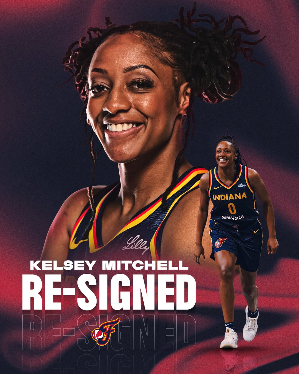 she's back 😈

we have re-signed Kelsey Mitchell.

📝: on.nba.com/40BhSpd
