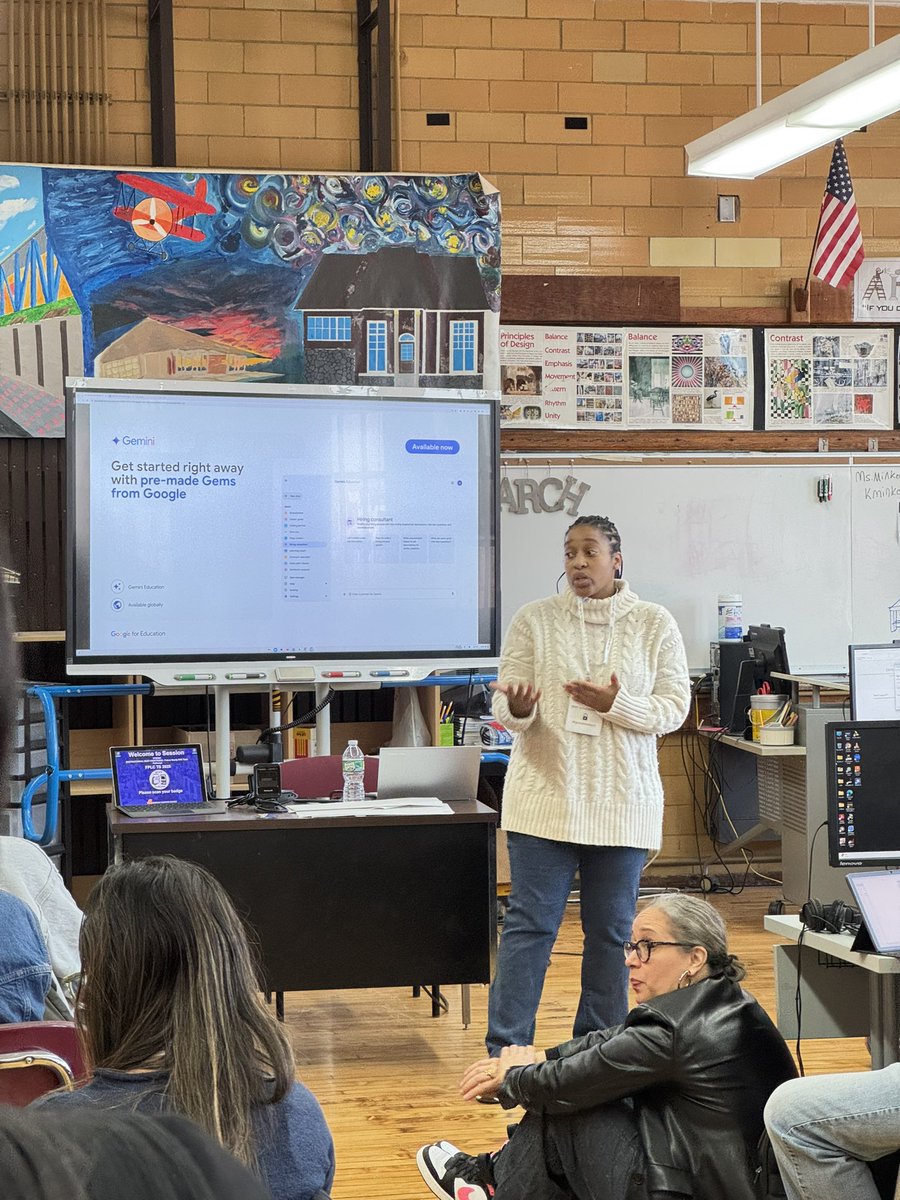 Techteachernyc's tweet image. Had an amazing time at the #NYCSchoolsTech Summit! From inspiring sessions to reconnecting with old #edtech friends and meeting new ones, it was a day to remember. Thx to co-presenters @K_AMcG, @ScattTeaches, and @techwithcindy for making our animation presentation such a blast!