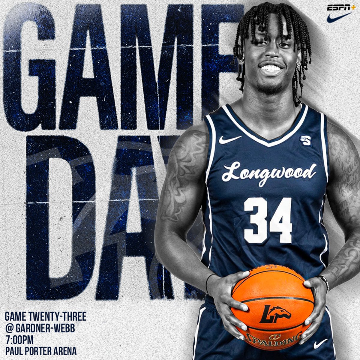 𝗚𝗮𝗺𝗲 𝟮𝟯
🆚 𝗚𝗮𝗿𝗱𝗻𝗲𝗿-𝗪𝗲𝗯𝗯
⌚️ 𝟳:𝟬𝟬𝗣𝗠
📍𝗣𝗮𝘂𝗹 𝗣𝗼𝗿𝘁𝗲𝗿 𝗔𝗿𝗲𝗻𝗮 
📺 𝗘𝗦𝗣𝗡+

#OnTheRise #Gameday