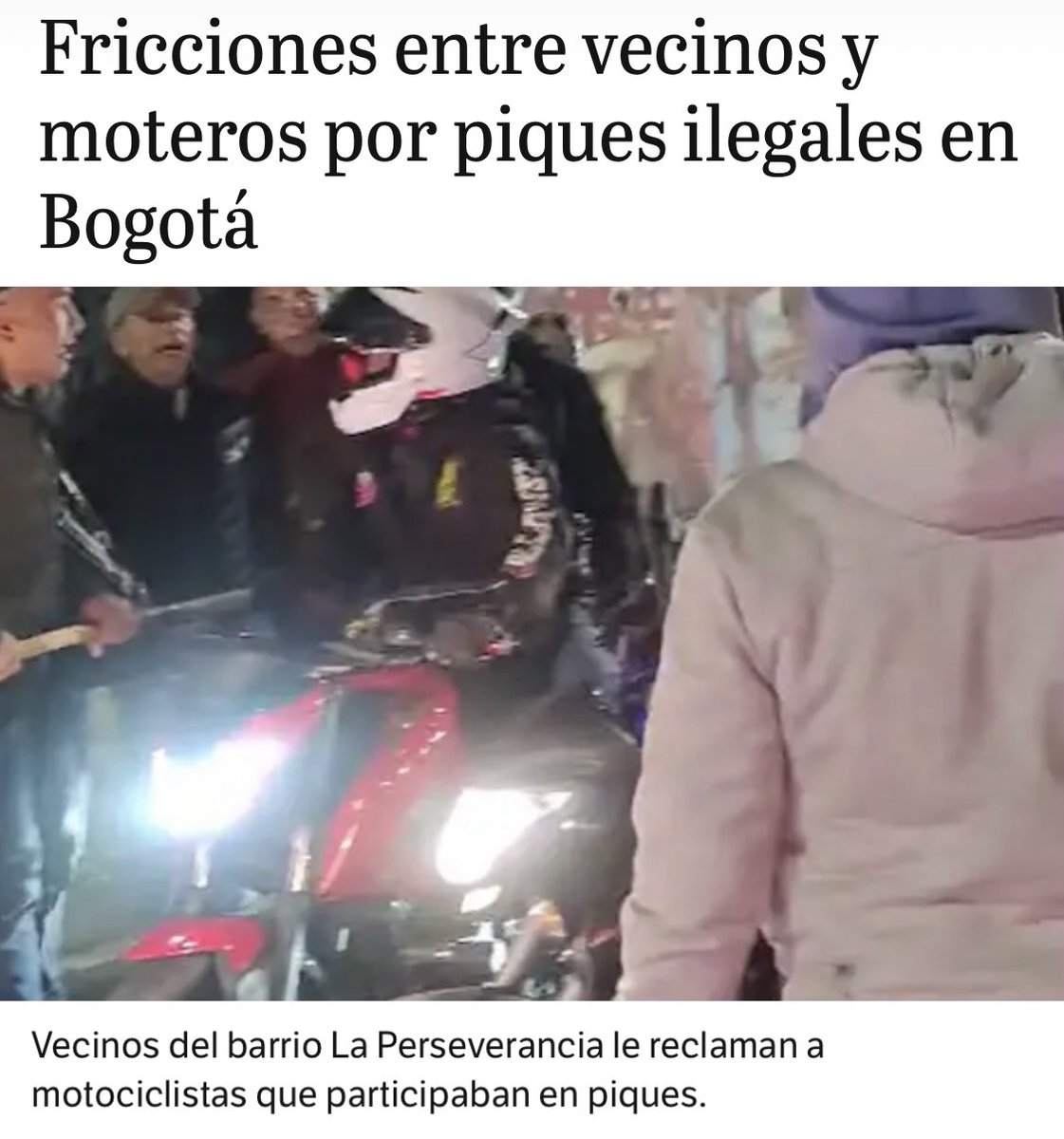 Donka_At's tweet photo. Como denunciamos en el @ConcejoDeBogota los piques ilegales están afectando la tranquilidad y seguridad de barrios como La Perseverancia y La Macarena. La comunidad se ha expresado de todas las formas, ha intentado generar mesas de diálogo, ha hecho plantones; pero aún no hay acciones efectivas de las autoridades para proteger el derecho al descanso de la gente. 

🔗 https://t.co/1M4z2pEpff