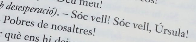 Gran descobriment. Un retrat de la classe obrera catalana d'inici del XX, amb les seves il·lusions, les seves desgràcies i les seves pors. Els protagonistes, acomiadats sense miraments de la fàbrica per ser massa vells, sense jornal per viure, resulten sorprenentment actuals.