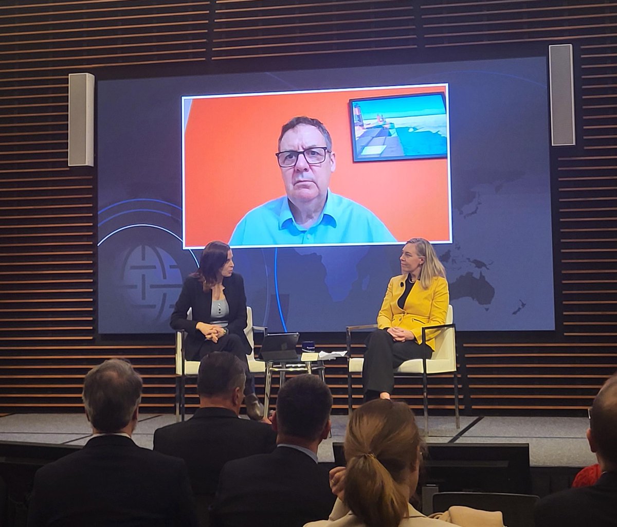 Don't miss our final panel of the "Countering growing maritime threats" conference where @elisabethbraw moderates a discussion with Laura Burns, Senior Vice President of <a href="/WTWcorporate/">WTW</a>, and <a href="/guyplatten/">Guy Platten</a> on the implications of an insecure maritime operating environment. 

Watch